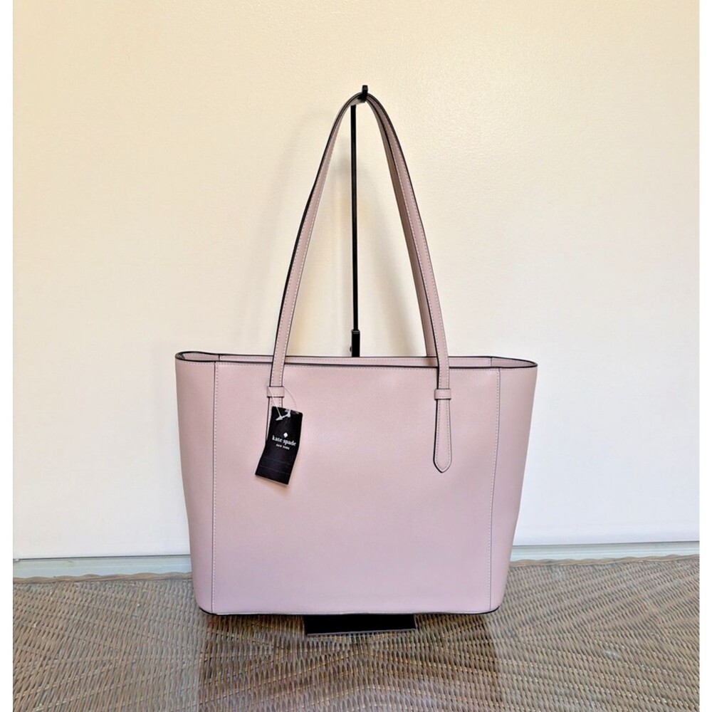 Kate Spade New York Schuyler Women's Medium Size Structured Tote  Warm Beige NWT - Picture 2 of 5